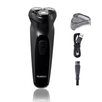 Electric Shaver Men  Razor 3 Blades Portable Beard Trimmer Cutting Machine For Shaving Type-C USB Rechargeable 1