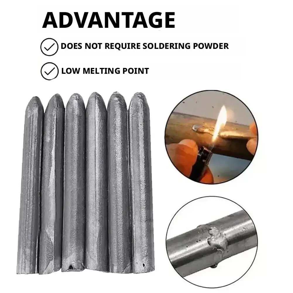 Household Universal Low Temperature Repair Welding Rod High Performance Copper Iron Aluminum Core Welding Wire Light