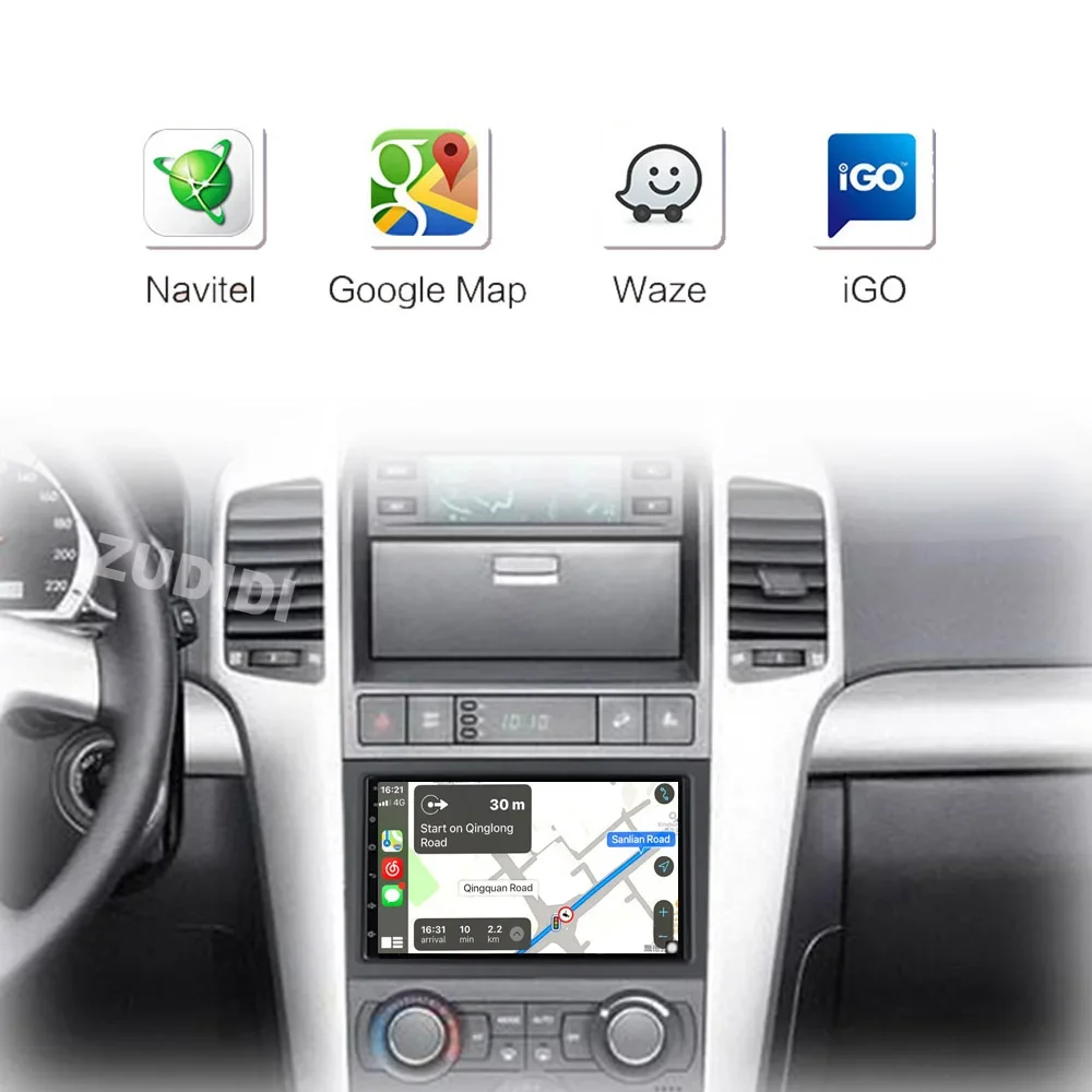 Android 16 8G + 128GB para Chevrolet Captiva Aveo Lova Gentra Epica Radio de coche Carplay reproductor de vídeo Multimedia navegación GPS 4