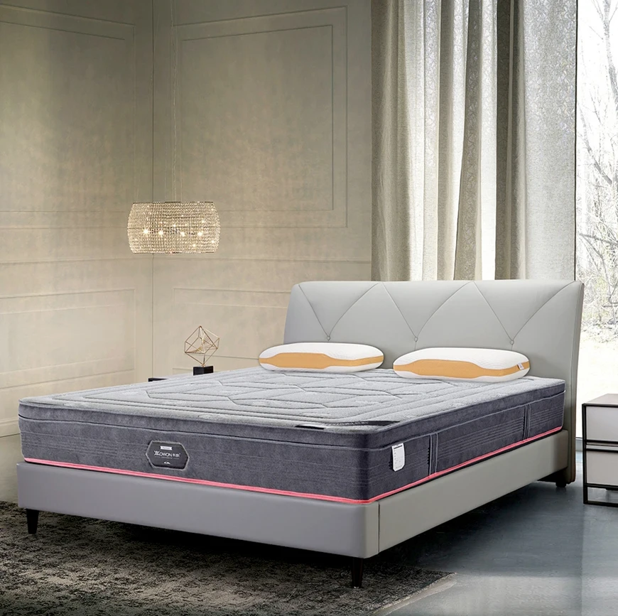 Durable Sleep Well Resilient Convoluted Foam Mattress For Hotel Bed