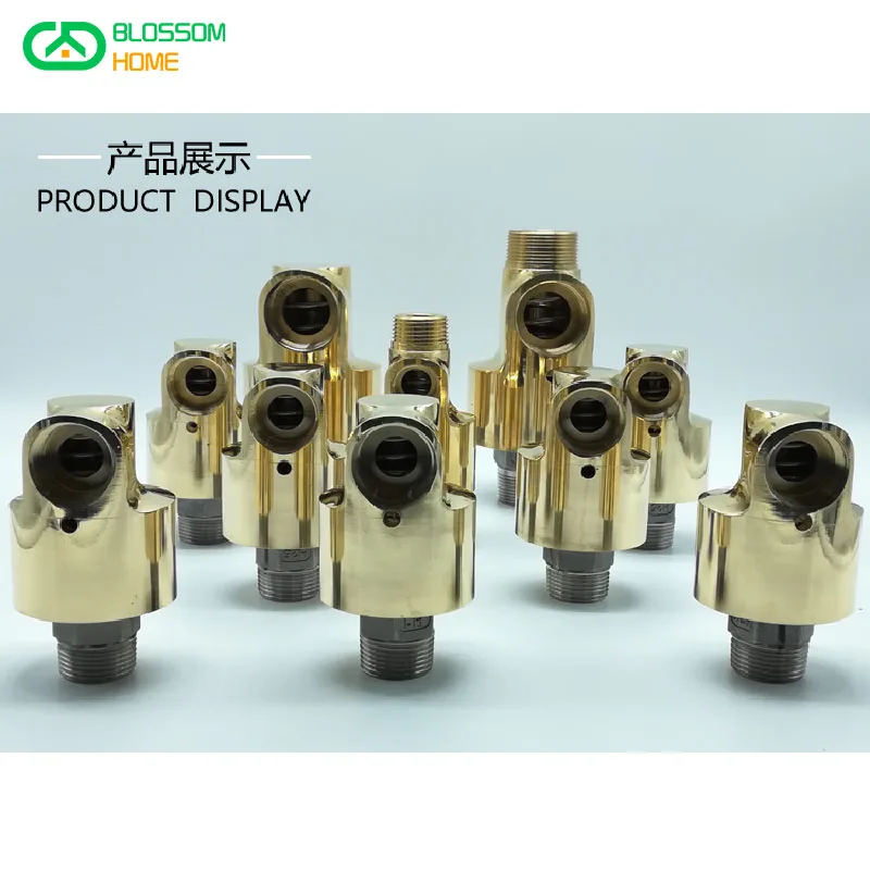 HD15 DN15 1/2 inch rotating joint 360 rotary joint Water air oil swivel  coupling Spray universal connector brass rotation union