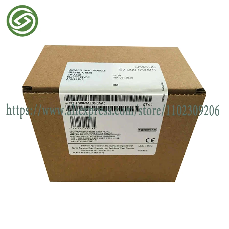 

Новинка, оригинальный контроллер Plc S7-200 6ES7288-3AE08-0AA0 6ES7 288-3AE08-0AA0, Moudle, Немедленная доставка