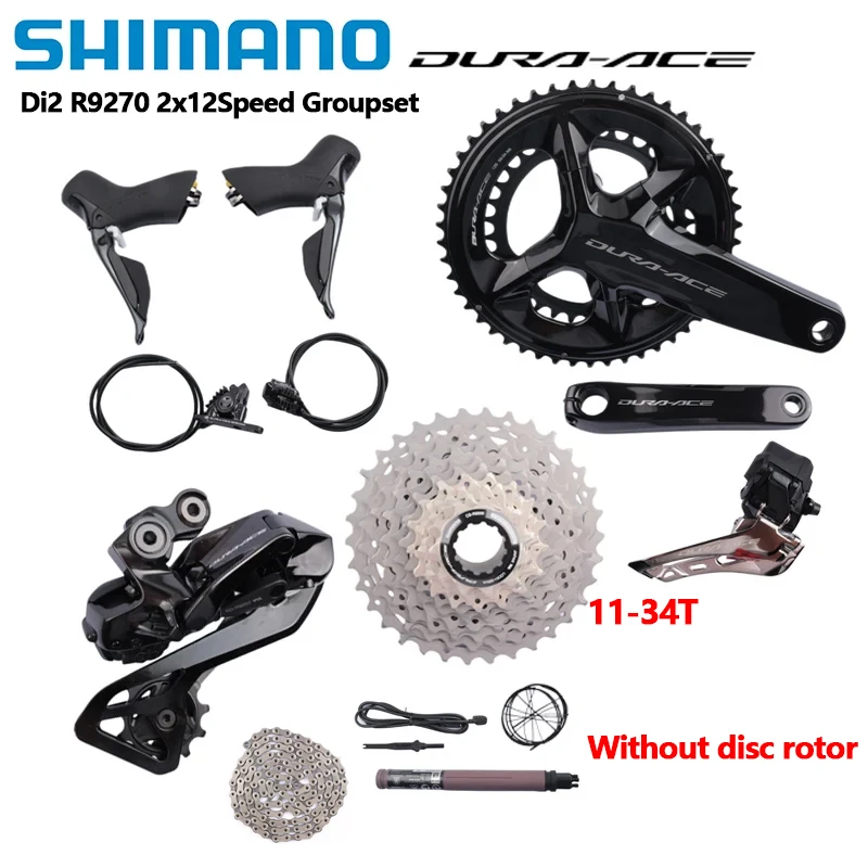 SHIMANO Di2 Dura Ace R9200 Crankset R9270 ST BR R9250 FD RD DN300