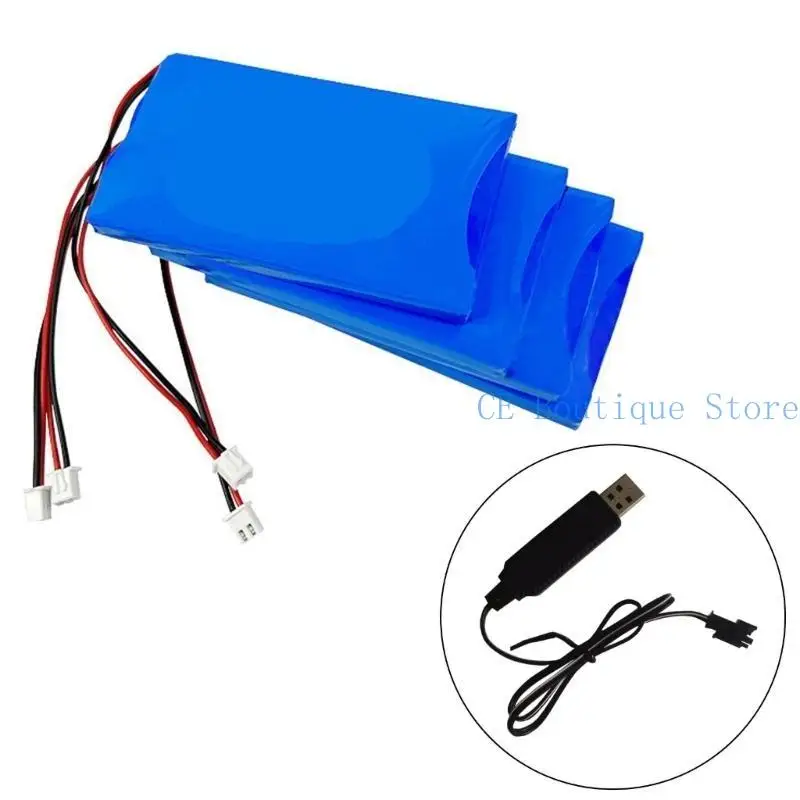 652F 3,7 V 18650 Batterien Pack 2Pin -Stecker -Adapterkabel für Remote -Autoflugzeuge – Detail 7