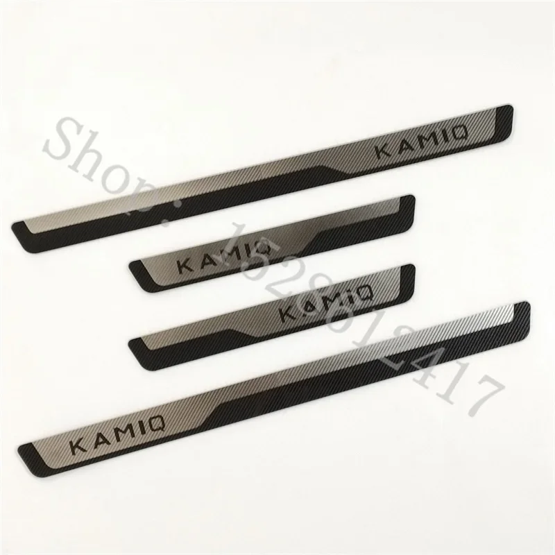 Battitacco Per Skoda Kamiq 2018-2024 - Protezione Portiere In Acciaio Inox - Foto 5