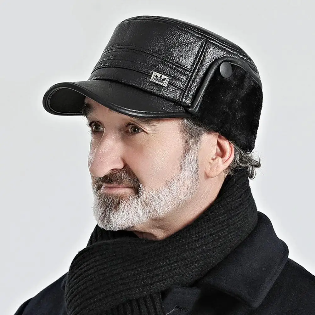 Wintermütze für Herren, winddicht, wasserdicht, Outdoor-Wintermütze, Entenschnabel-Design, Wintermütze für ältere Menschen, ohne Bügel, Komfort für den ganzen Tag ﻿ – Detail 19