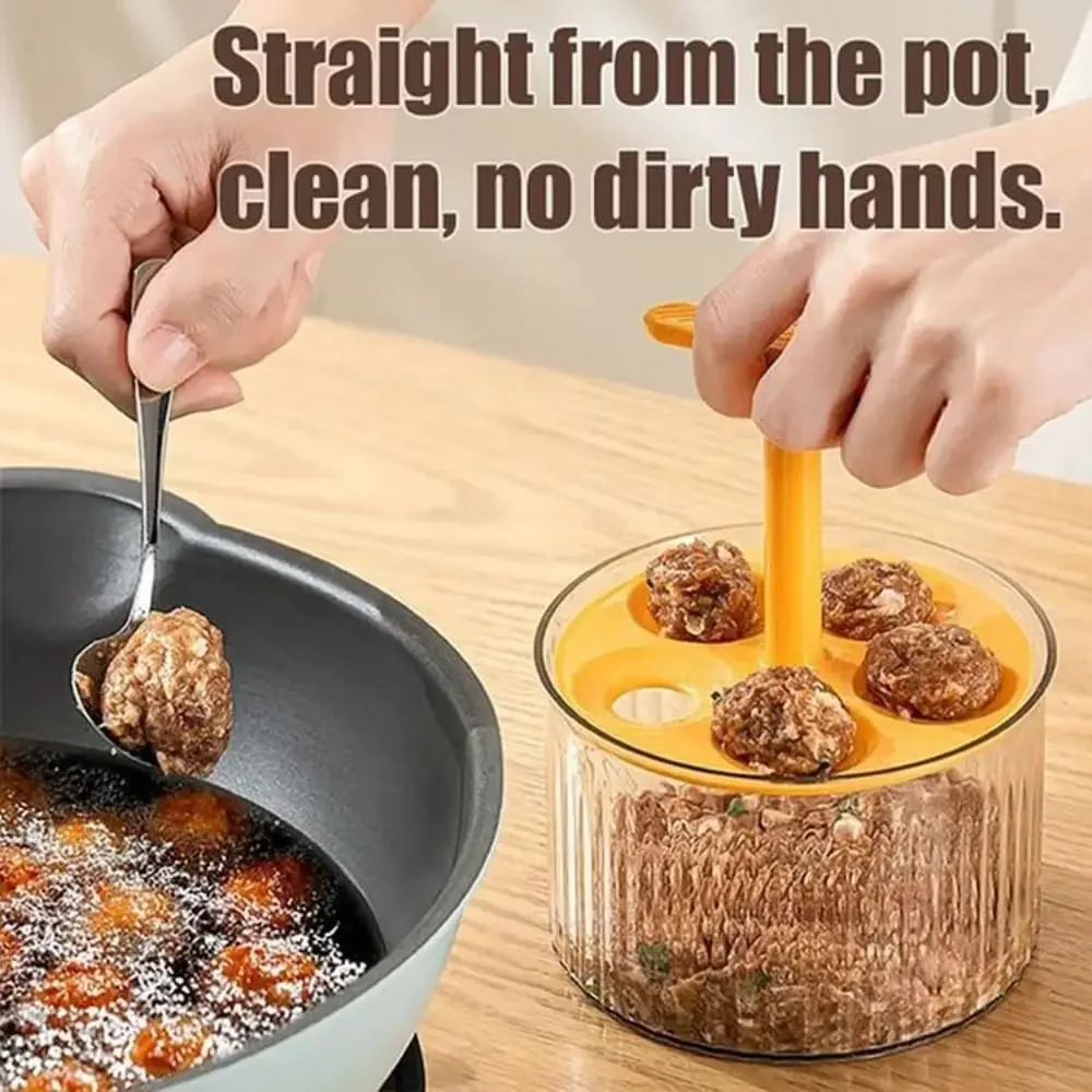 S1da7f36d7d7a406c971215693a43c05bK Translucent Meatballs Maker Manual Rice-Meat Dumplings Maker For Clear Dumplings Meat Tool 5 Meat Balls Manual Maker Tool