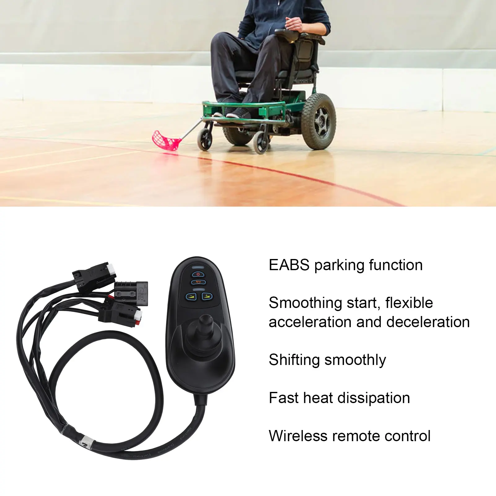 Electric Wheelchair Controller EABS Parking Function Electric