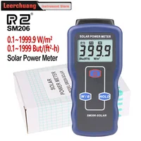 RZ Solar Power Meters Light Meter Mini Solar Lipo Charger Board Solar Radiation Tester SM206 Solar Power Tester Solar Wattmeter 1