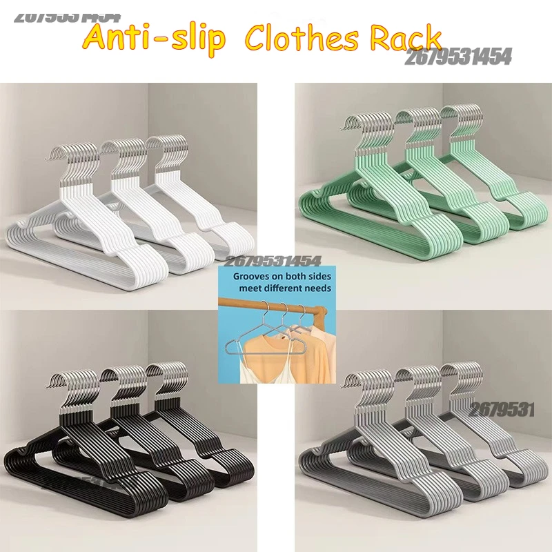 Clothes Hangers Garment Organizer Non Marking Non Slip Drying Metal Thick Storage Home Bedrooms Wardrobes Adult