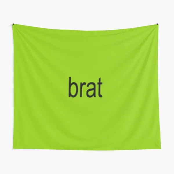 Brat Charli Xcx Tapestry Decor Art Hanging Towel Beautiful Travel Living Room Wall Colored Blanket Printed Home Decoration