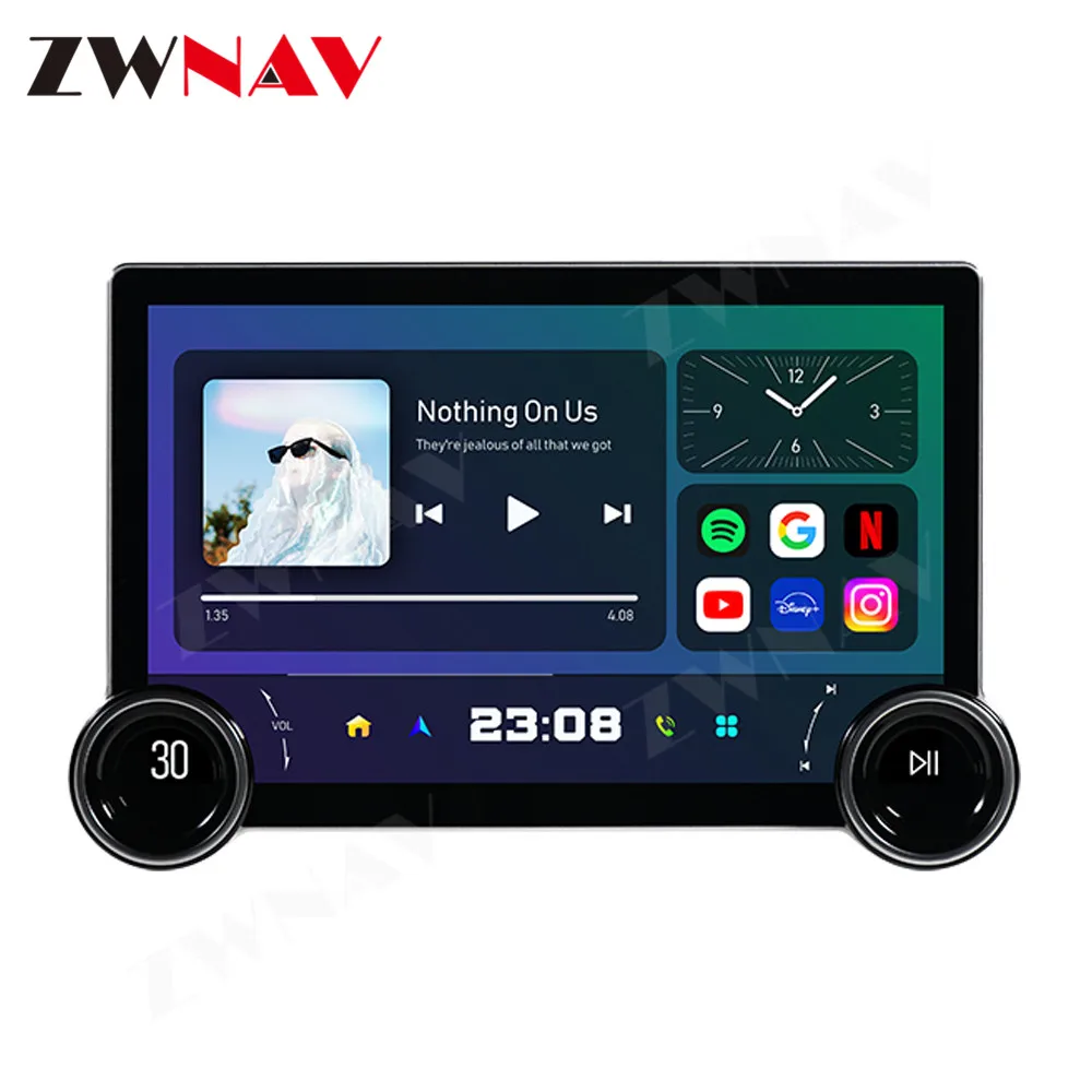 11.8 inch 2K Screen 8+128GB AC button Android 13.0 For Universal Car Radio GPS Navigation Auto Headunit Multimedia Player Stereo