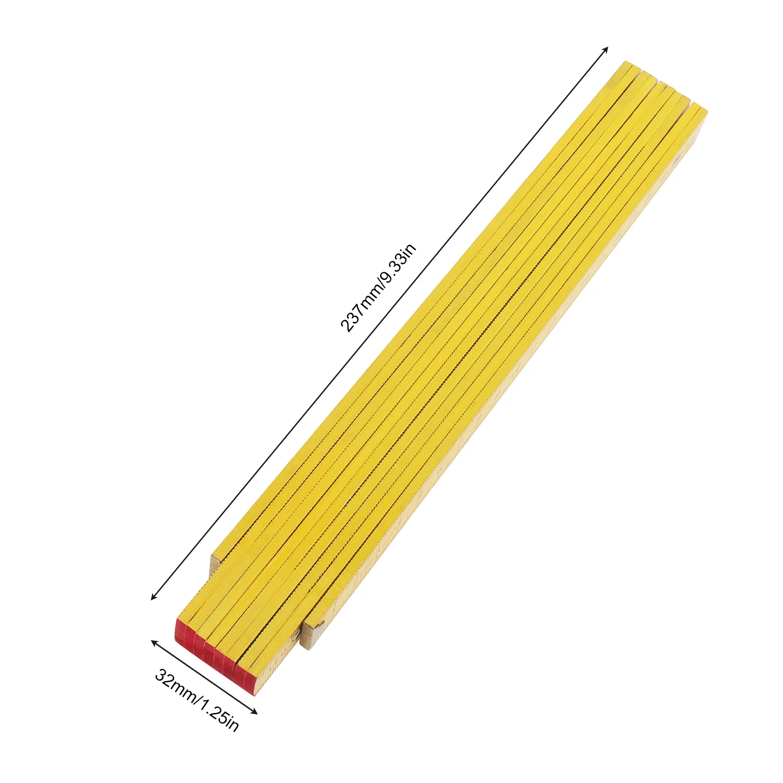 2 Meters Long Useful and Practical Folding Ruler with Durable Material and  Good Color Used for Carpenter's Work - AliExpress