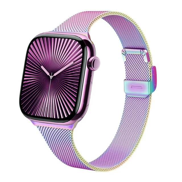 Sleek Milanese Metal Bracelet Watch Strap