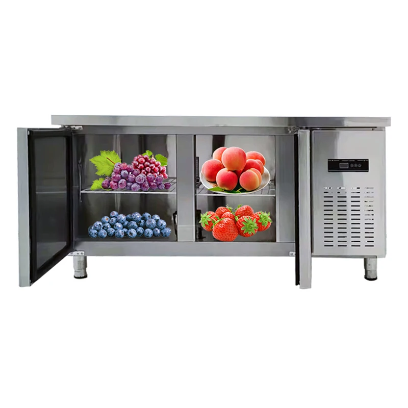 Upright Refrigerator Reezer +10~-22 Freezer Restruan Freezer Kitchen Stainless Steel Refrigerator Best