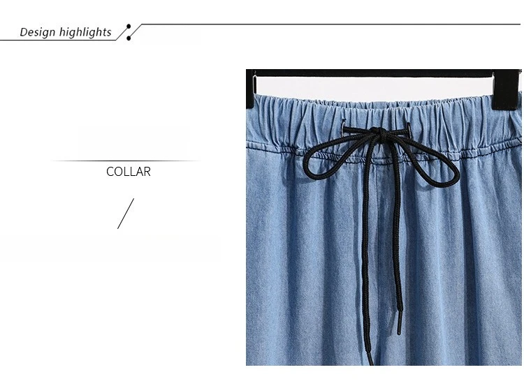 2026 High Waist Loose Fit Wide Leg Jeans Women Plus Size Casual Straight Workwear Trousers Summer Autumn Denim Capri Pants