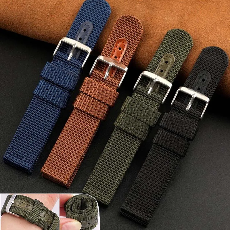Wholesale Trendy Nylon 22 mm Watch Wristband ES103872001_K0017063