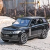 1/32 Range Rover Sports SUV Alloy Metal Car Model Diecasts Off-road Vehicles Car Model Sound and Light Collection Kids Toys Gift 1