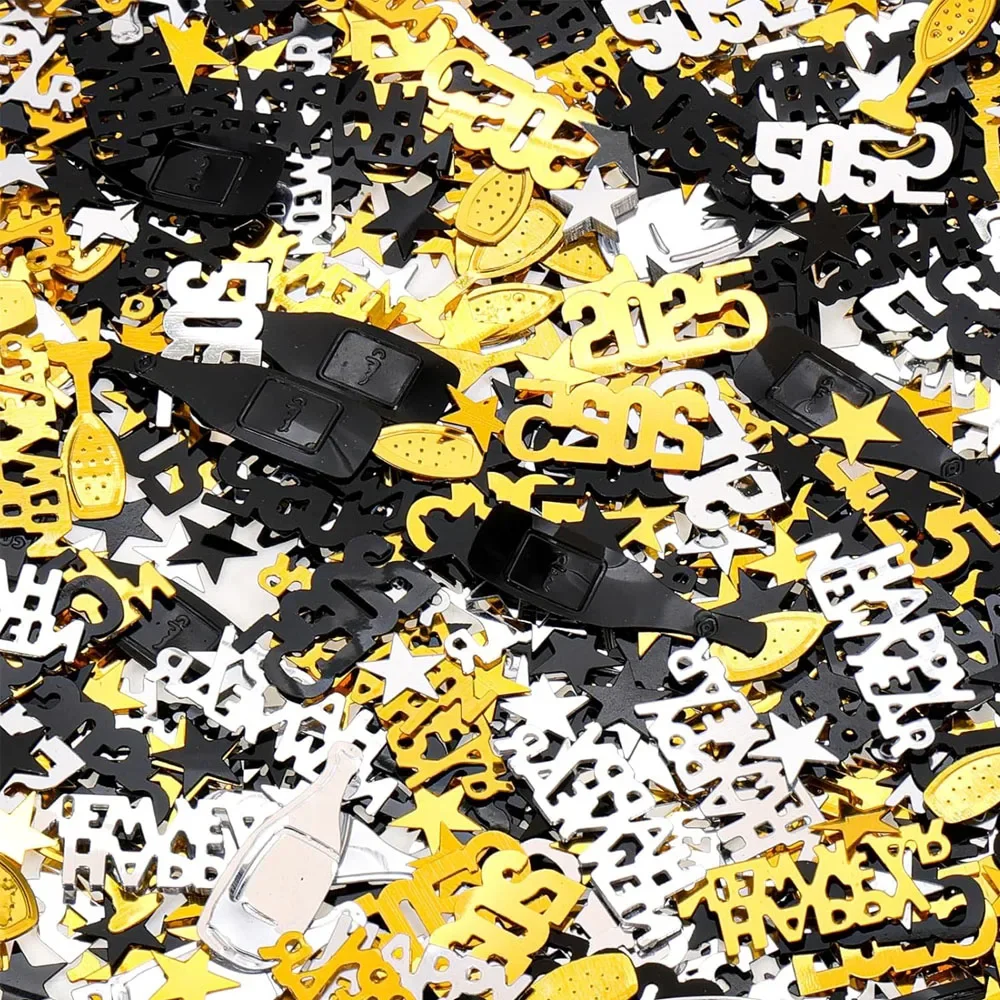 Christmas Birthday Party Confettis New Year Mixed Colors PVC Gold Stars Mini Confetti Baby Shower Party party decorations christmas decorations paper confetti birthday streamers