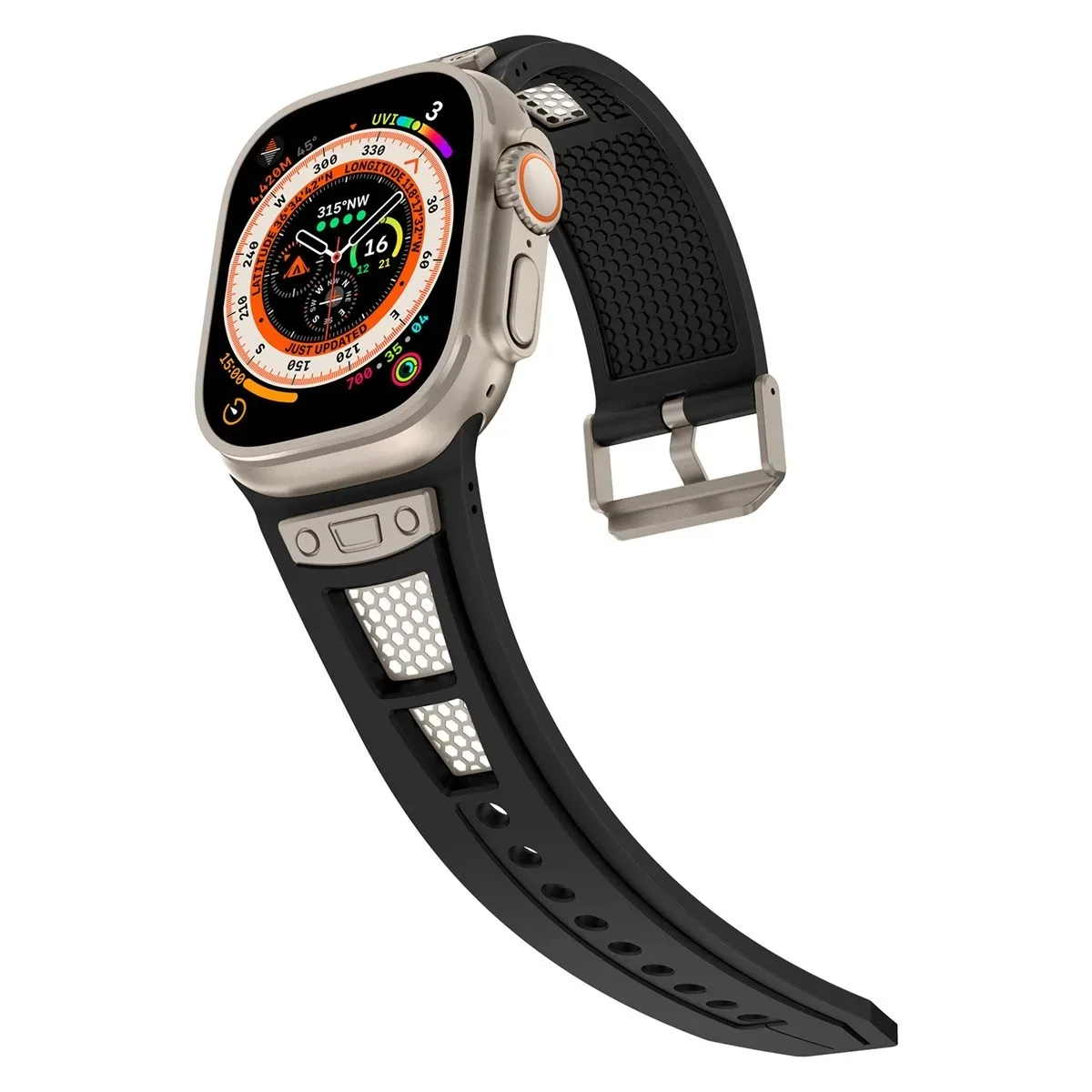 Uhrenarmband für iWatch 42/44/45/49 mm, modisches Metallarmband für die Uhrenserie Ultra2 Se 9/8/7/6/5/4/3/2/1_voghion.com
