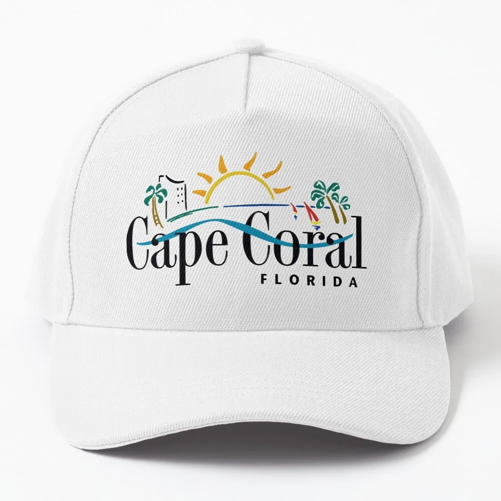 

Official logo of Cape Coral, Florida Baseball Cap Visor fashion Men'S Baseball Cap Women'S