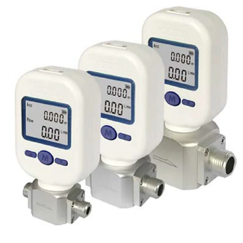 MF5712 0~150SLPM Portable Digital Air Mass Flow Meter Valve Control Version