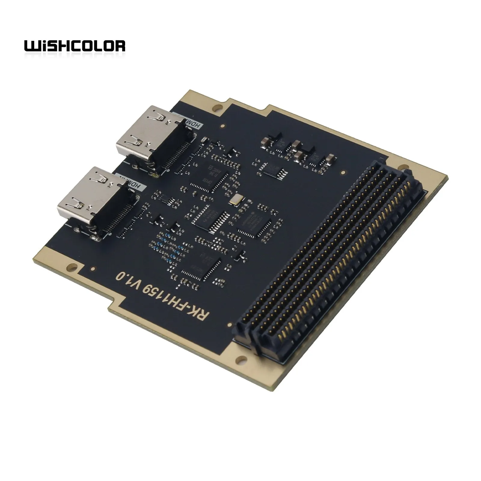 Wishcolor RK-FH1159 V1.0 4K HDMI 호환 비디오 입력 및 출력 모듈 FPGA용 HPC FMC 서브 카드 개발 보드