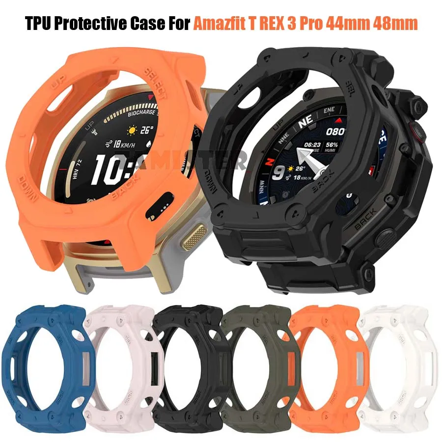 Durable TPU Protective Smartwatch Case Cover and Bumper