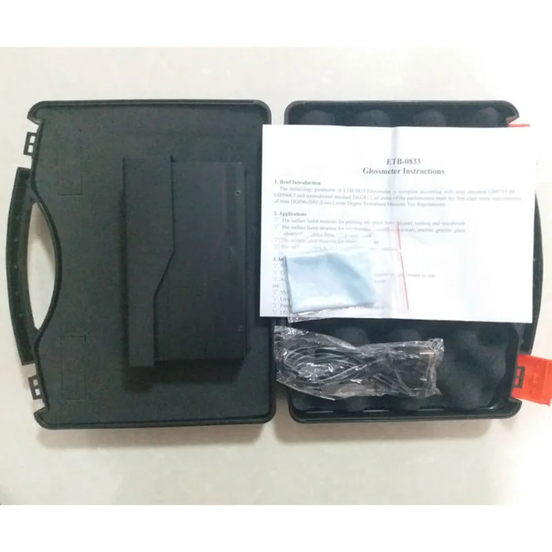 ETB-0833 ETB0833 Self-Calibration 20 Degree 60Degree 85Degree Glossmeter Gloss Meter Tester 0-200GU 1.2Gu With USB
