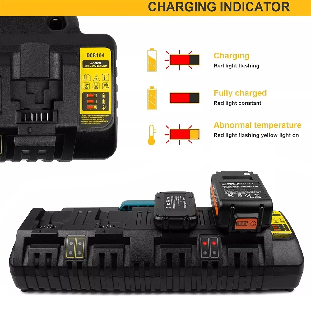 Red Light Dewalt Drill Charger Blinking Red Dewalt Dcb112 Cordless
