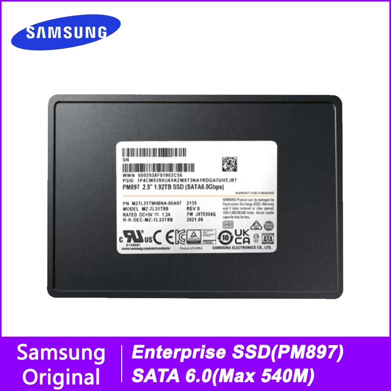 Disque Dur Interne Samsung 128 Go SSD SATA