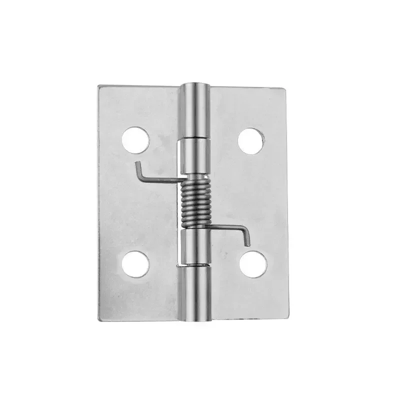304 Stainless Steel Spring Hinge Automatic Cabinet Door Wardrobe Hardware And Furniture Fittings Mini Micro 1PCS