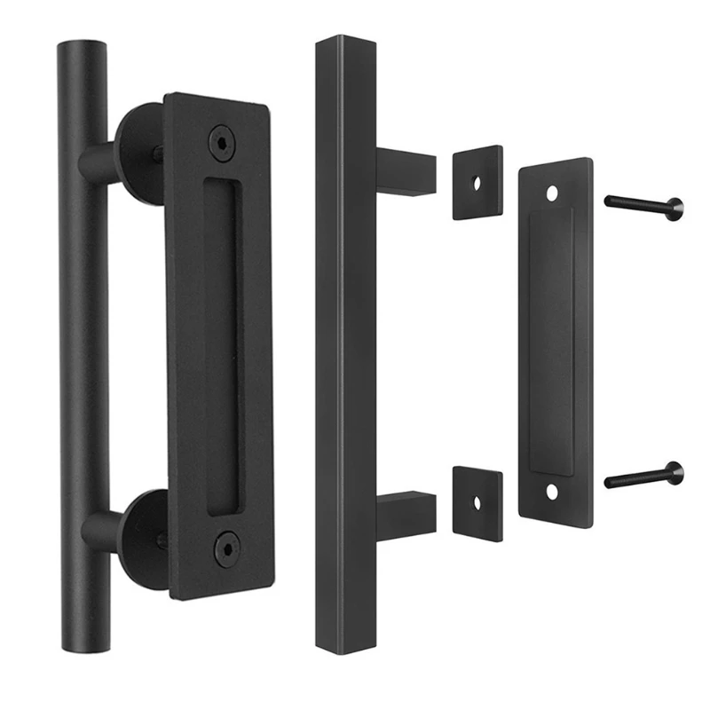 

Door Pull Plate Door Handles Front Back Doors Pull Handle for Swinging Doors Dropship