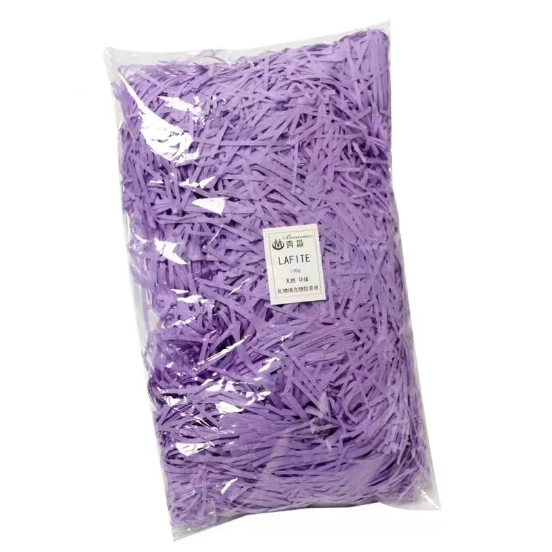 Glitter Raffia Paper Shreds Filler for Gift Wrapping & Basket Packaging