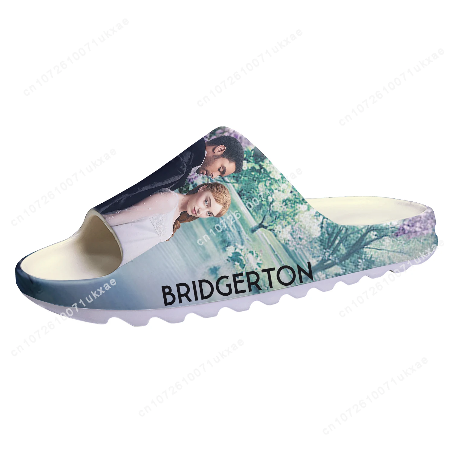 

Bridgerton Soft Sole Sllipers Home Clogs Simon Daphne Step On Water Shoes Mens Womens Teenager Step in Customized Sandals