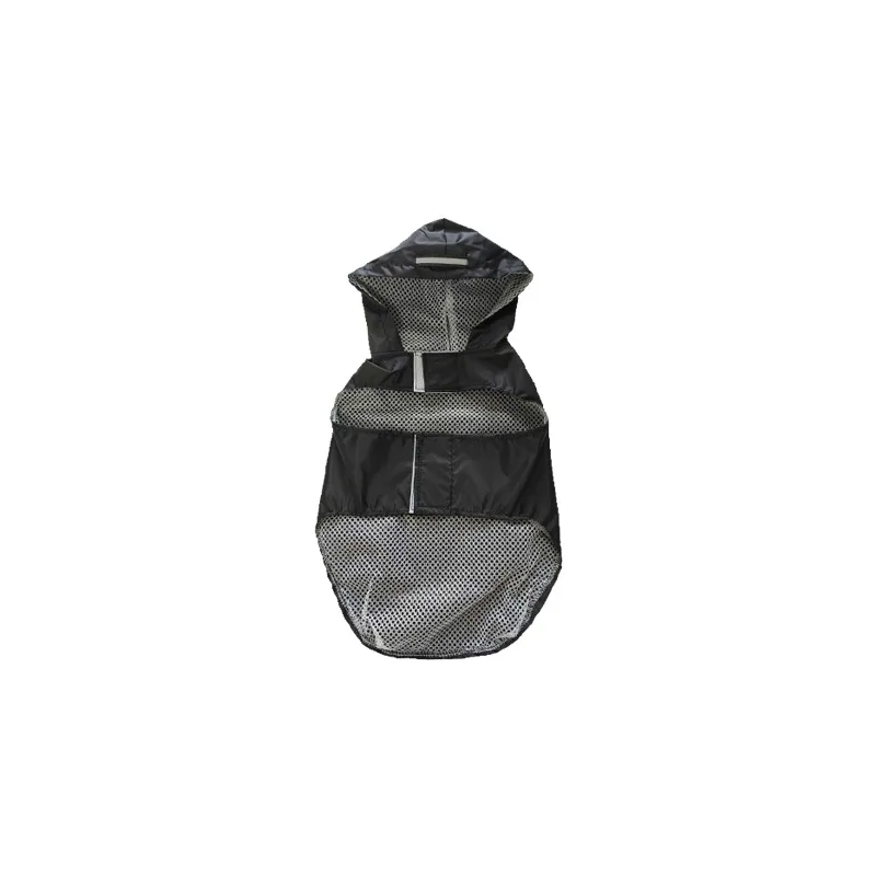 Waterproof Dog Hoodie Raincoat with Reflective Strip