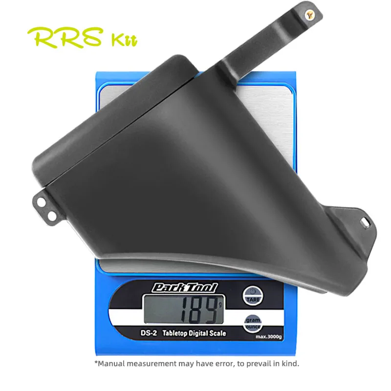 Rrskit Road Bicycle Seat Tube Storage Tail Bag Hard Shell Waterproof Shock-absorbing Droplet Type Bicycle Saddle Bag
