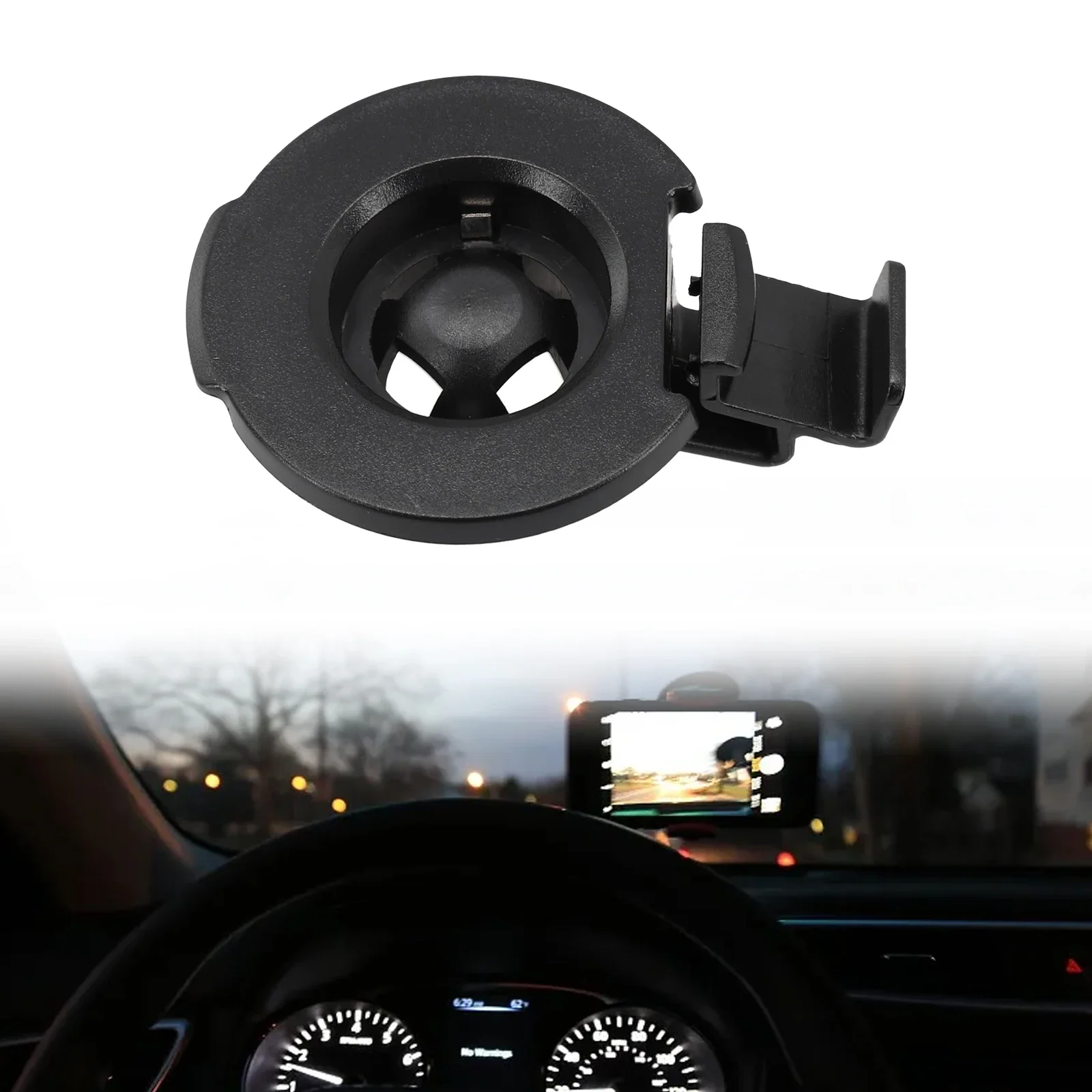 

Black Plastic GPS Back Bracket Car GPS Navigator Back Holder Clip FOR GARMIN DriveSmart 55 60 65 70 LMT D S Traffic MOUNT HOLDE