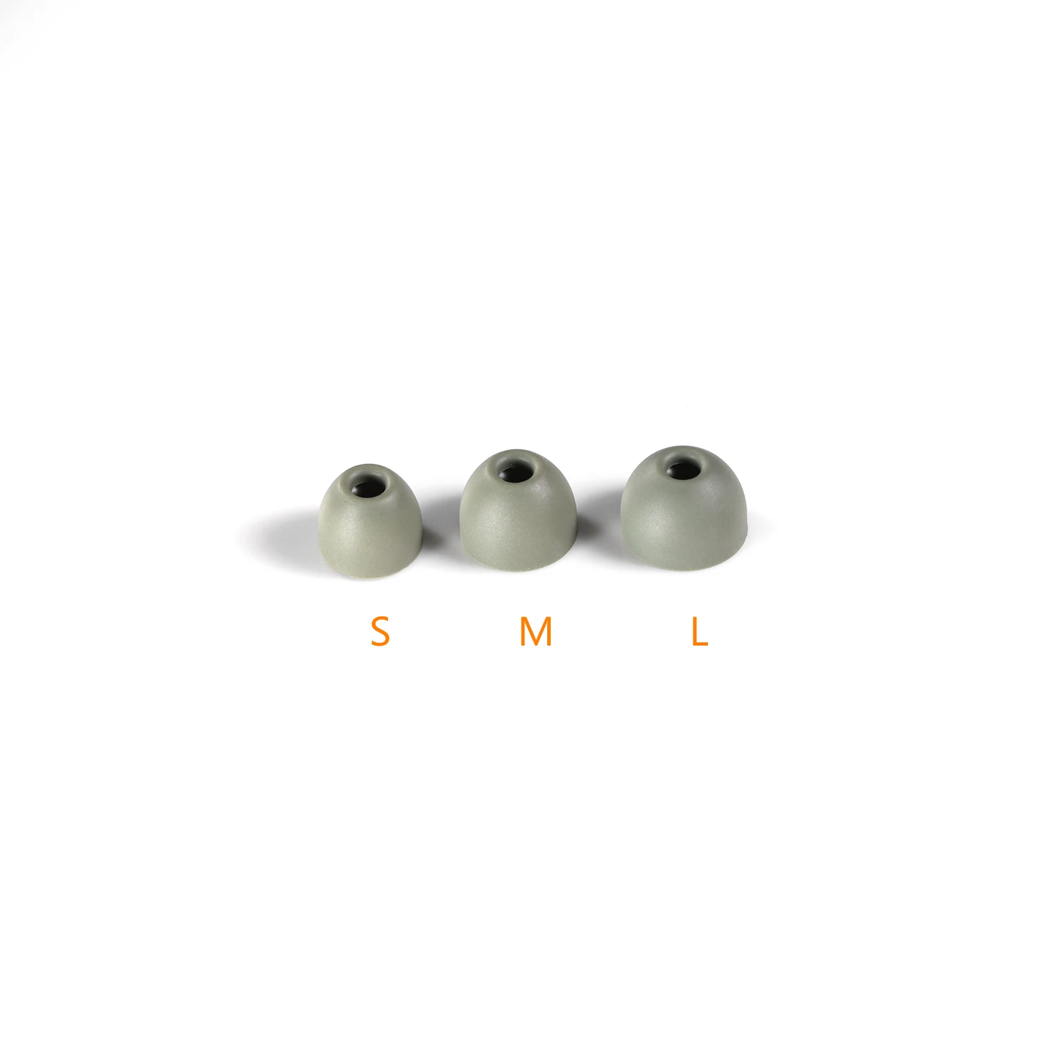 Silicone EarTips Storage Box 3pairs L/M/S 3.5mm Earphone Nozzle Diameter 4-5mm earphone silicone eartips
