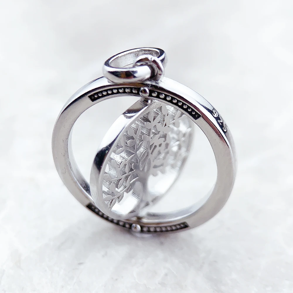 Silver Pendant Tree Of Life Pendant 925 Sterling Silver Romantic Gift For Woman Fine Jewelry Love Accessories