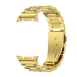 Premium Strap for Galaxy Watch 8 Classic - Elegant Wrist Bracelet Band (Gold 3)