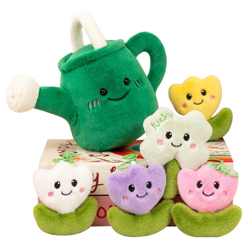 Colorful Flower Plush Toy Stuffed Soft Doll for Home Party Decoration