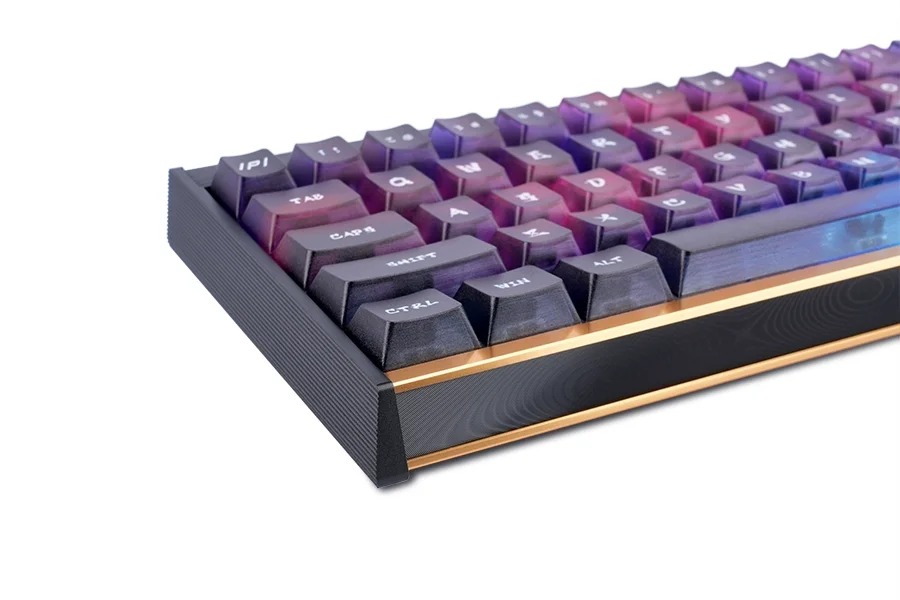 IPI Aurora 75 メカニカルキーボード IPI AURORA75 磁気スイッチメカニカルキーボード有線 8000Hz 0.125ms