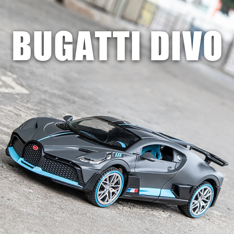 

Модель автомобиля Bugatti Veyron DIVO 1:24, Литые и игрушечные автомобили, игрушечные автомобили, детские игрушки, подарки для детей, игрушка для мальчиков