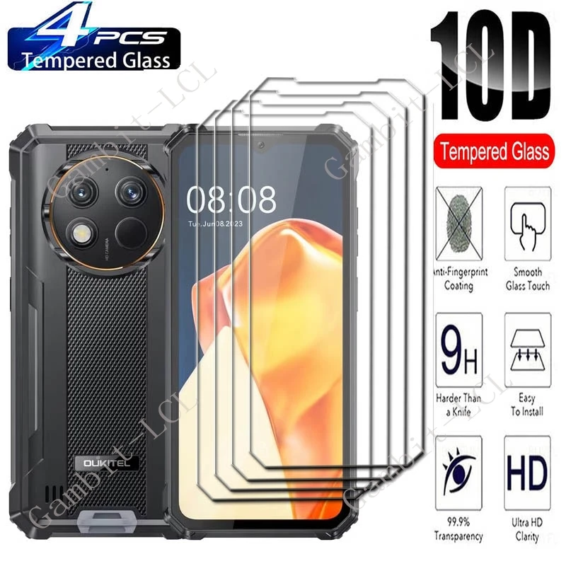 4PCS Für Oukitel WP28E 6,52 "Bildschirm Schutz Gehärtetem Glas AUF OukitelWP28E WP28 WP28S G1 OukitelG1 Schutz Abdeckung film – Detail 1
