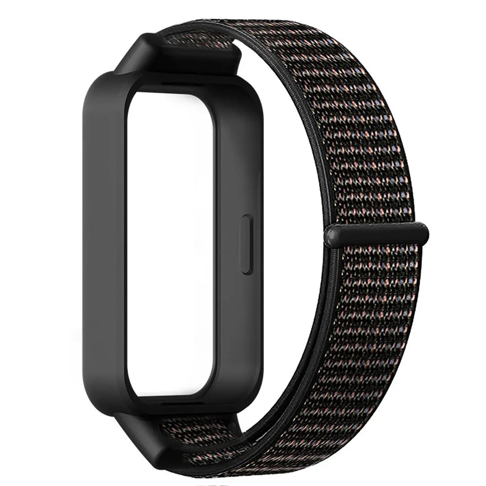 Nylon Strap and Case for Smart Watch - Sporty Replacement Wristband and Bracelet Cover