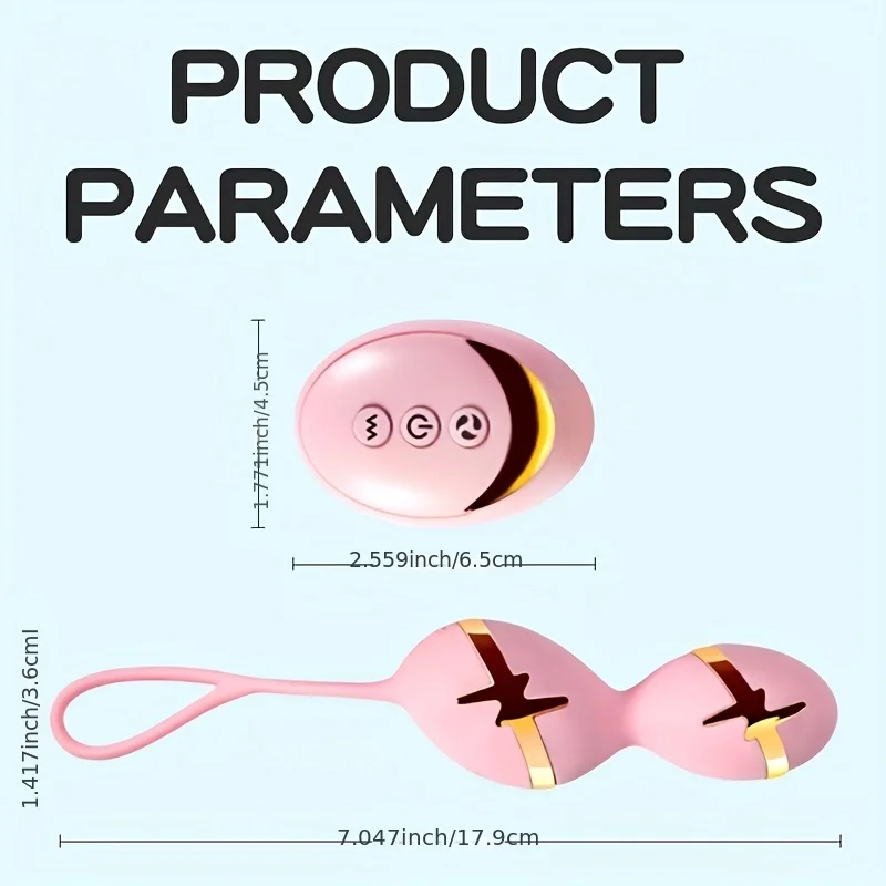 Wireless Remote Electric Shock Vibrating Egg Multi-Frequency Adjustable Sex Toys For Women Vaginal Tight Exercise Panty Vibrator