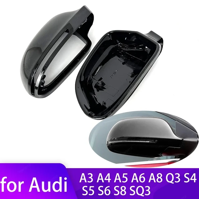 Coques de rétroviseurs en Carbone Pour Audi A3 8P/A4 B8 8K/A5 8T/A6