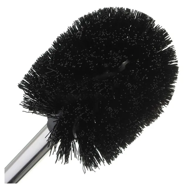 Recambio Escobillas De Baño Cepillo De Repuesto Negro Con Mango De Acero Inoxidable Escobillas Baño Recambios