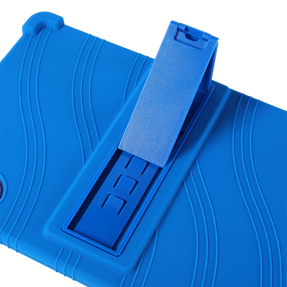 Kids Safe Shockproof Soft Silicone Case with Adjustable Stand Feature